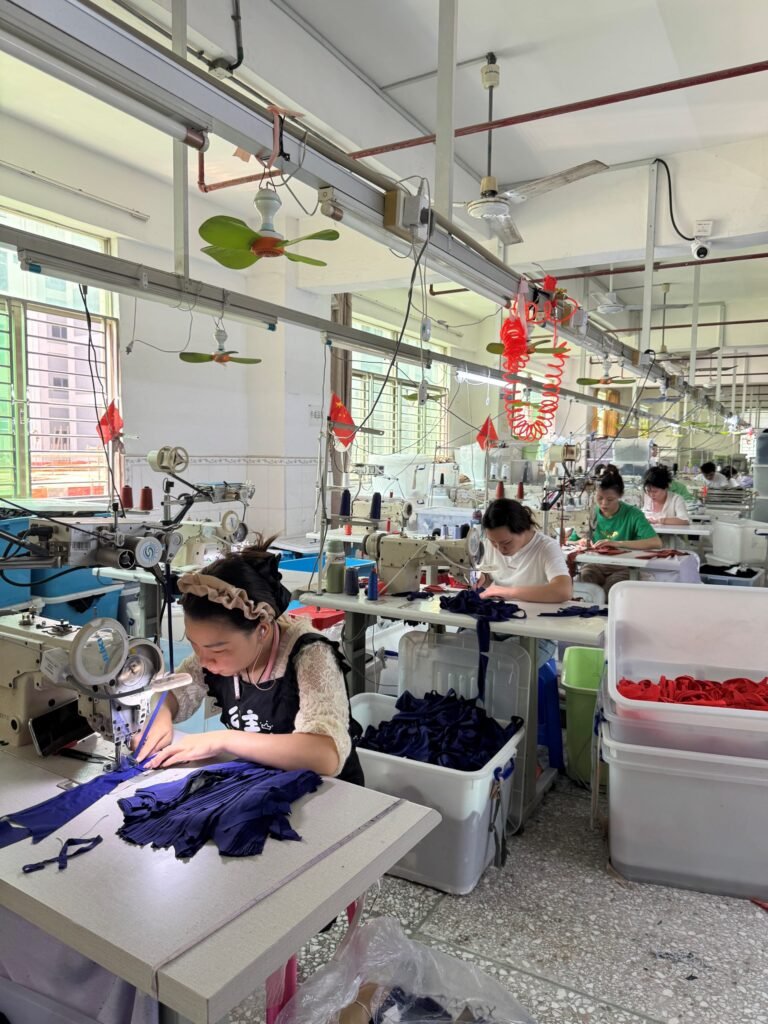 Sewing bra process