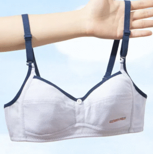 Teen sewing cotton bra